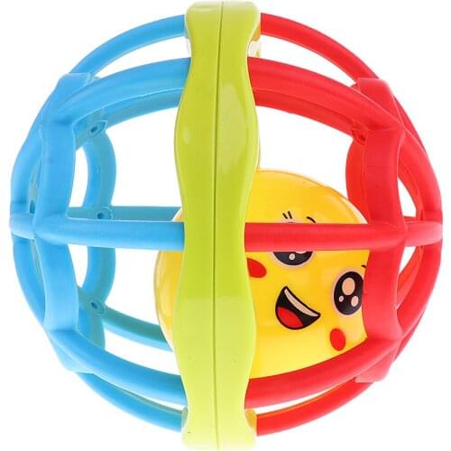 SOFT TEETH SOOTHER PACIFIER DUMMY SOOTHER HANDBELL RATTLE