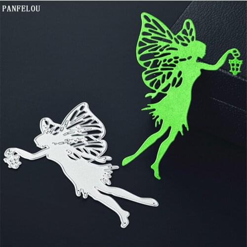 PANFELOU Easter Butterfly fairy Scrapbooking DIY album cards paper die metal craft stencils punch cuts dies cutting