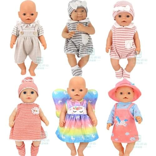 Baby clothes fashion casual motion jacket for 43 cm toy new born doll accessories and 45 cm American doll