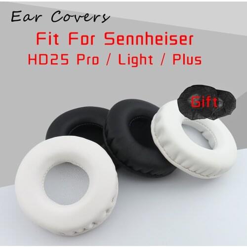 Earpads For Sennheiser HD25 Light / Plus / Pro Headphone Earpads Replacement Headset Ear Pad PU Leather Sponge Foam
