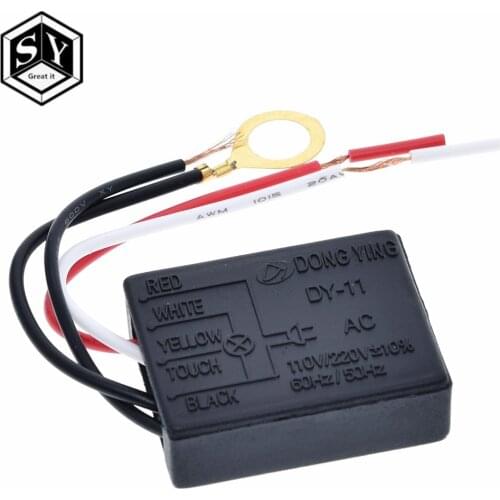 Lamp touch Switch 220V 3A Electrical Equipment Table light Parts On/off 1 Way Touch Control Sensor Bulb Lamp Switch