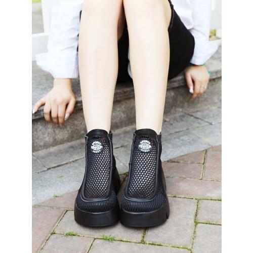 Женские ботильоны на танкетке Tyawkiho China At AliExpress