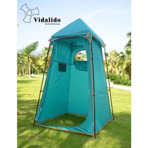 Vidalido High Quality 120²*220CM Outdoor Shower Beach Change Dressing Toilet Camping Movable Tent Fishing Pergola