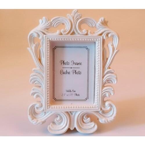 Vintage Style Photo Frame Wedding Desktop Picture Frames Living Room Home Decor Resin Photo Frame Popular Gift