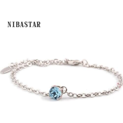 Синие браслеты VQYSKO China At AliExpress