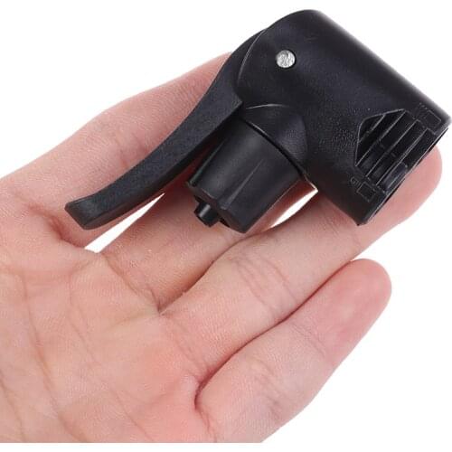 Bicycle Bike Cycle Tyre Tube Replacement Dual Head Air Pump Adapter Valve Self-changing Nozzle Pump Inflator Nozzle
