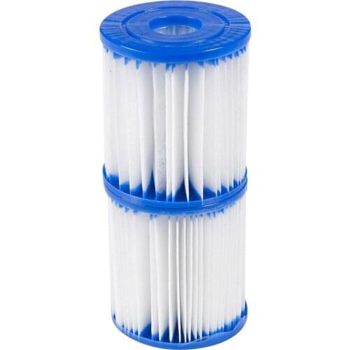 8pcs Pool Filter C-o-r-e Swimming Pool Replacement Filter Cartridge Pump Filter Swimming Pool Water Cleaning Tool Pump Easy Set