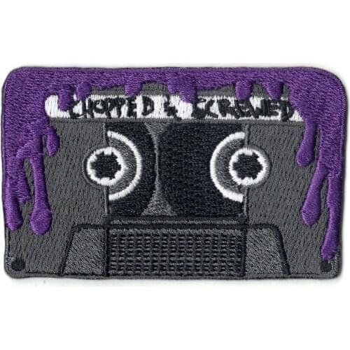 Professional factory Custom Embroidered patches high quality Music iron on badge emblem Welcome to customize your own patch