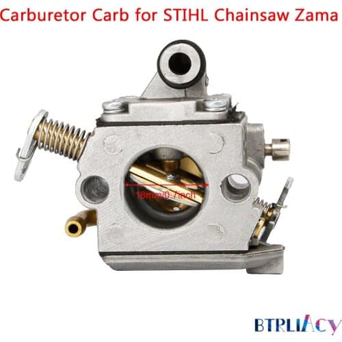 High quality Carburetor Carb for Zama 180 C1Q-S57B fit STIHL CHAINSAW zama 017 018 MS170 MS180 Parts Dropshipping