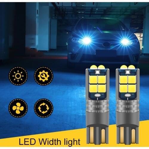 2PC T10 W5W Led Bulb 194 168 Car Interior Light For SEAT Leon 1 2 3 MK3 FR Cordoba Ibiza Arosa Alhambra Altea Exeo Toledo Cupra