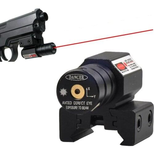 US Red Dot Laser Sight for Picatinny and Rifle with 635-655nm Adjustable 11mm/20mm Picatinny/Weaver Mount