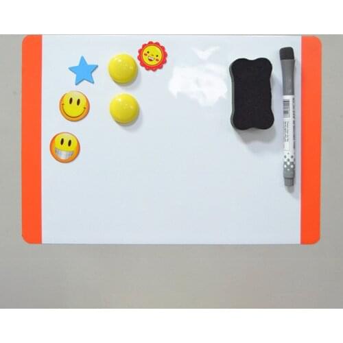 Magnetic Board A4 Soft Magnetic WhiteBoard Drawing Recording Board for Fridge Refrigerator e20