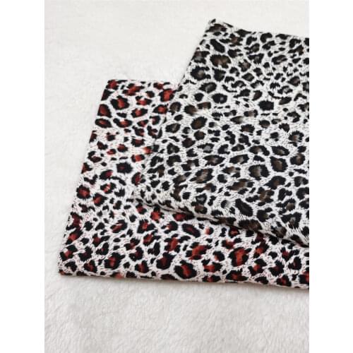 Leopard Printed Fashion Colorful Cotton Poplin Fabric Printed Sewing Material Diy Home Cloth Clothing Textile Tissue Patchwork