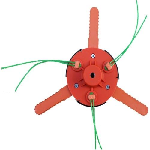 New multi-functional weeding head,mower sawtooth nylon grass head,weeding rope,mower/Brush cutter/harvester accessories