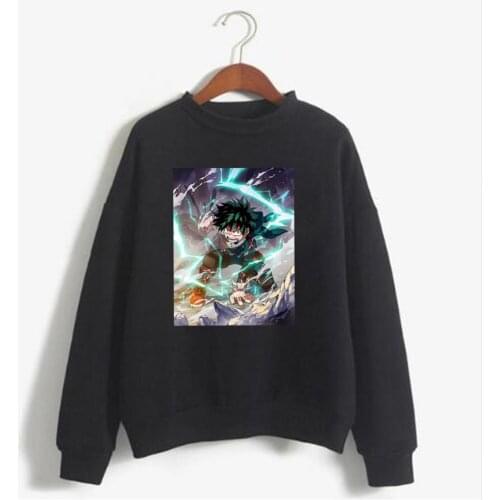 Bakugou Katsuki sweatshirt my hero academia Autumn Long Sleeves i Anime Clothes Cool sweatshirt