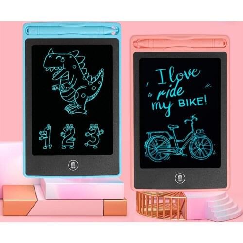 Kids Boys 6.5-inch Tablet Reusable Doodle Board Drawing Pad Educational Toy
