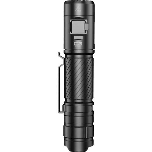 WUBEN C3 LED Flashlight USB Type-C Rechargeable 1200 Lumens IP68 Waterproof Camping lantern 18650 Battery included for Camping