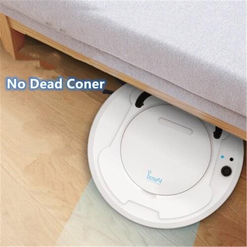 USB Charging Robot Vacuum Cleaner 1200Pa Suction Smart Robot Cleaner Automatic Sweeping Machine Home No Dead Corner Dry Wet Mop
