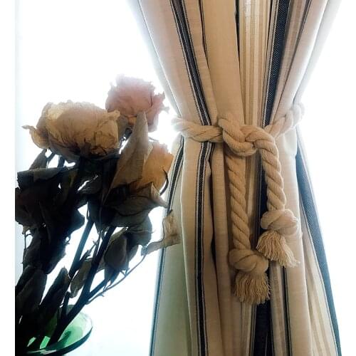 2PCS Nordic curtain tie backs&tassels creative living room bedroom curtain rope binding curtain accessories