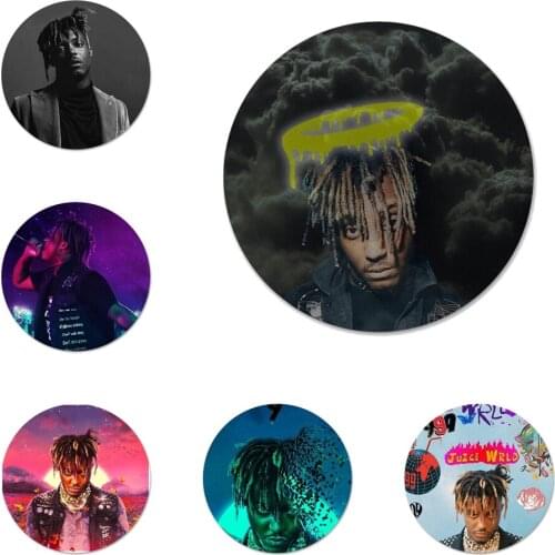 Juice WRLD Badge Brooch Pin Accessories For Clothes Backpack Decoration gift