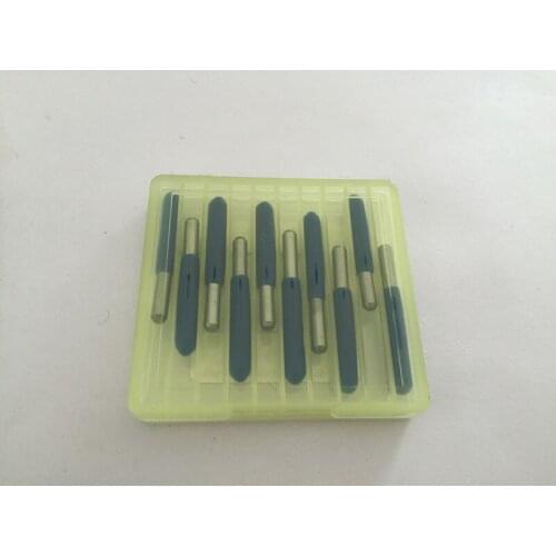 10pcs/lot V Shape flat bottom Carbide PCB Engraving Bits CNC Router Tool 25 Degree 0.2mm