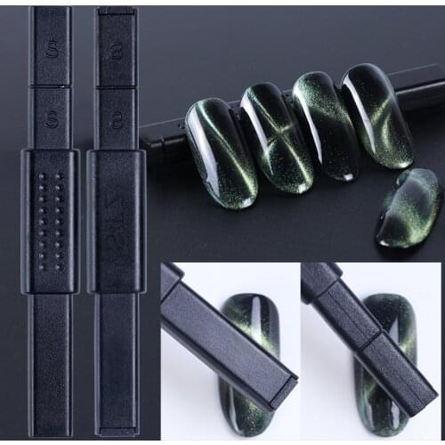 3D Nail Art Magnet Stick Cat Eyes Magnet For Nail Gel Polish Strong Magnetic Line Strip Effect Manicure Nail Art Tools SA948-1