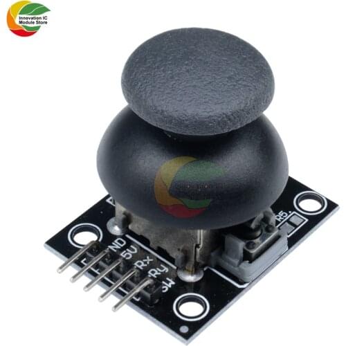 Ziqqucu 5P 5Pin JoyStick Breakout Shield Module Board Joystick Game Controller AL 2.54mm Pin Interface Two Way Rocker 5V Module