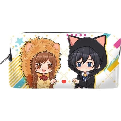 Anime Hori-san To Miyamura-kun Hori Kyoko Miyamura Izumi Cosplay Pen Bag Stationery Box Pencil Case Student Storage Fashion Gift