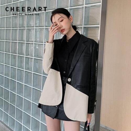 Женские кожаные куртки Cheerart China At AliExpress