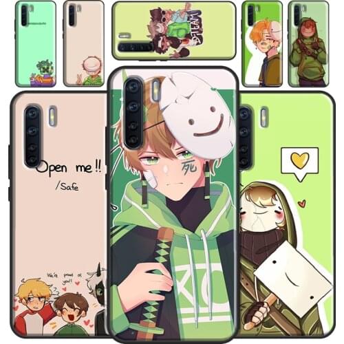 Dream smp Funny Case For OPPO A93 A91 A83 A5 A9 A31 A53 2020 A52 A72 A15 A3S A5S F5 Find X3 Pro Cover Capa
