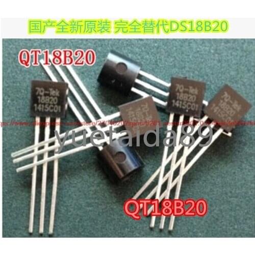 QT18B20 digital temperature sensor made new original completely replace the TO92 DS18B20 package