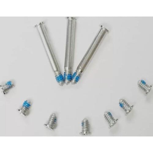 DHL free ship. 1000sets/lot=10000PCS For MacBook Pro 13" 15" 17" A1278 A1286 A1297 Back Bottom Cover Case Screw Screws