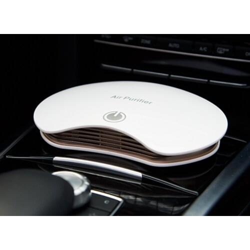 Dual function Unique Design Automatic Car Perfume Air Cleaner Remove Smoke Odor Bacteria Air Freshener In Car Wiht USB Cable P15