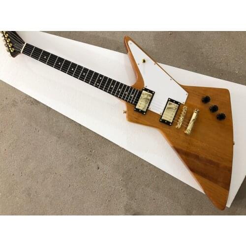 Electric guitar / white profiled / active pickup / high end Guitar / China Electric Guitar