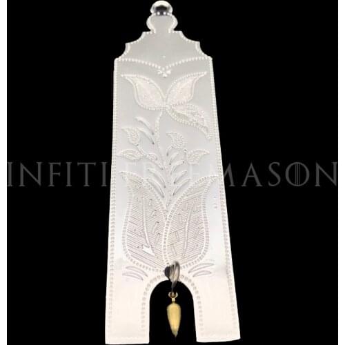 Custom Masonic Juvenile Warden Metalized Mason Custom Jewelry Pendant