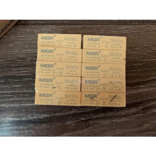 Mager GJ-5-L Small SSR solid state relay DC control AC solid GJ 5A L 5A DC-AC 3-32VDC 24-380VAC