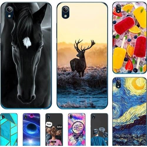 Fashion Bumper Cute Case For Alcatel 1A 2020 1B 2020 5002D 5002A Case Soft Silicone Cat Horse Flower Cover Back Shell