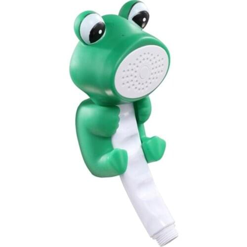 Cartoon Children Shower Head Nozzle Suction Cup Handheld Shower Nozzle Shower Sprinkler Bathroom Supplier