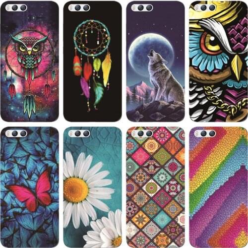 TPU soft Phone Case For xiaomi Mi 6 Case Cover for xiaomi Mi6 Case Phone Cover Xiomi Case Soft Silicone Shell for xiaomi6 flower