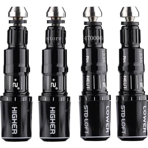 Wholesales 10pcs .335 .350 2 loft M1 Golf Club Shaft Adapter Sleeve For R15 RBZStage 2 M2 M1 Right Hand Driver Fairway Wood