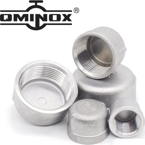 Pipe Cap Female Stainless Steel SS304 Female Threaded Adapter Pipe Fittings BSP