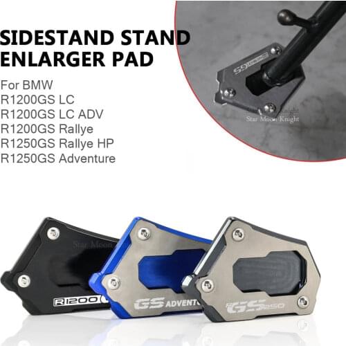 Motorcycle Kickstand For BMW R 1200 GS LC R1200GS ADV R1250GS Adventure R 1250 GS CNC Motorcycle Side Stand Enlarge extension