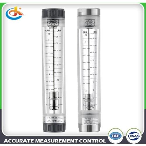 LZM-20G Tube Type Water FLow Meter Liquid Rotameter Air Float Flowmeter Gas