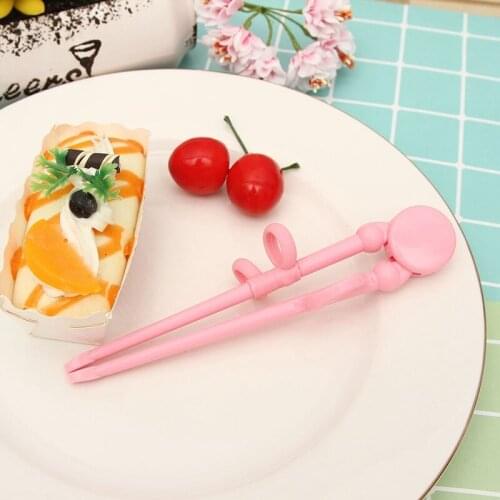 Hot Simple Style Kids Children Early Learning Training Solid Designed Chopsticks Baby Enlightenment Chopsticks