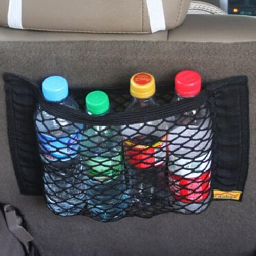 Trunk Cargo net magic Stickers Suitcase mesh oganizer bag for Audi all series Q3 Q5 SQ5 Q7 A1 A3 S3 A4 A4L A6L A7 S6 S7 A8 S4 RS