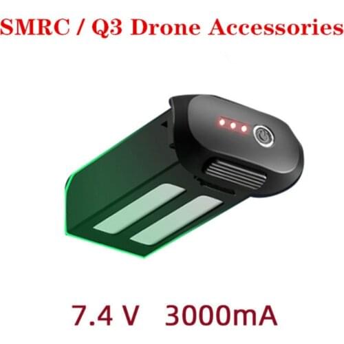 SMRC / Q3 accessories 7.4V 3000mAh Battery and propeller blades and Other Accessories For SMRC / Q3 quadcopter Drone accessories
