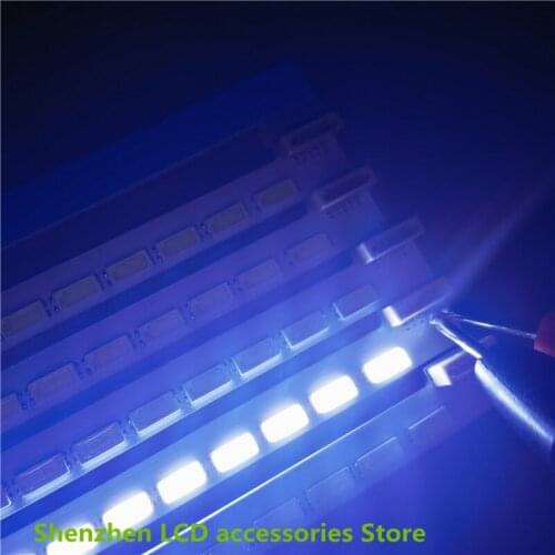 FOR 32 inch use aluminium 100%new LCD TV backlight bar 7 lamp Hisense Changhong Konka Skyworth TCL sharp Sam sung 6V 59CM
