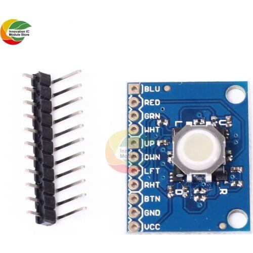 Ziqqucu ICSH044A ICSTATION Navigation Key Module for Trackball Breakout Board Module 2.5V-5.25V