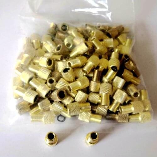 50PC Bike Valve Adapter Caps Bicycle Air Nozzle Air Pump Road Racing Bike Inner Tube Tools Bicycle Accessories MTB Mountain Bike