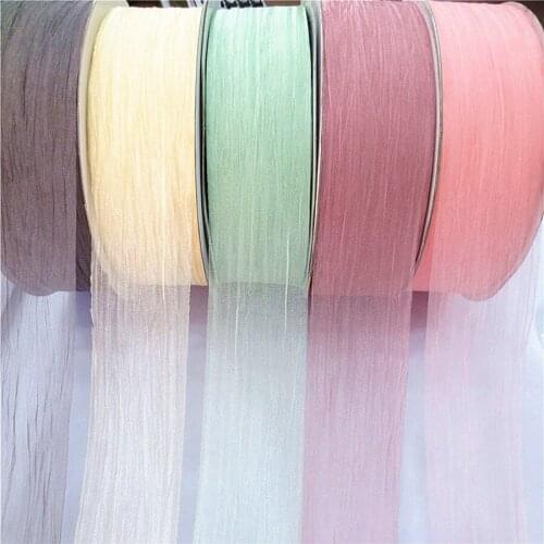 6.3cm DIY Wrinkled Yarn Wrinkled Yarn Wrinkled Ribbon Ribbon Cake Fresh Flower Packing Lori Fairy Ribbon 427
